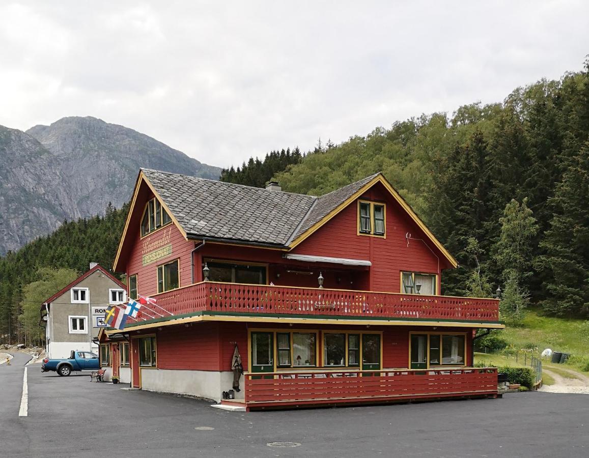 Kvamsdal Pensjonat 3 Eidfjord Zewnętrze zdjęcie