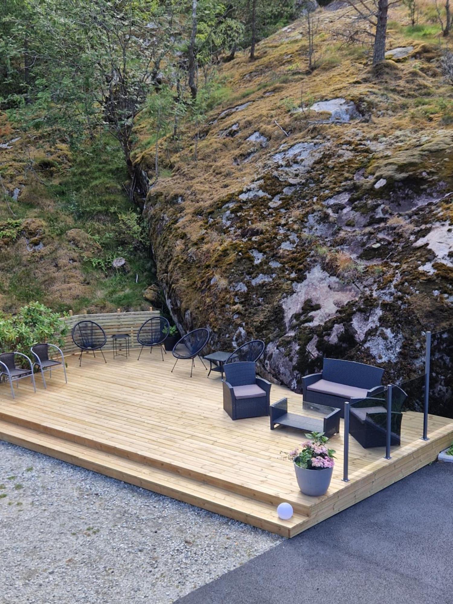 Kvamsdal Pensjonat 3 Eidfjord Zewnętrze zdjęcie